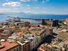 Výhled na neapolský přístav a hrad